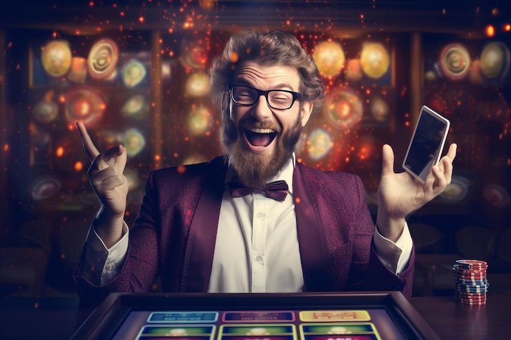 Antarmuka mobile Diamond Empire dengan kontrol sentuh yang dioptimalkan